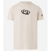 Imagem da oferta Camiseta Regular em Meia Malha com Estampa Soco Inglês