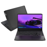 Imagem da oferta Notebook Gamer Lenovo Gaming 3i i5-11300H 8GB SSD 512GB Geforce GTX 1650 Tela 15,6" FHD W11 - 82MG0