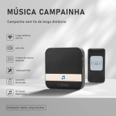 Imagem da oferta Campainha Musical Sem Fio Inteligente Coibeu