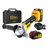 Imagem da oferta Esmerilhadeira Lixadeira Angular Sem Fio A Bateria 4000mah 4.12 125mm The Black Tools