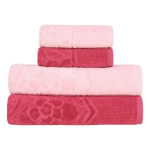 Imagem da oferta Jogo de Toalhas Buddemeyer Sophie Gigante Rosa QueimadoRosa - 4 peças