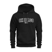 Imagem da oferta Moletom Estampado Premium Canguru Flanelado Com Capuz Chicago USA