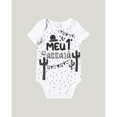 Imagem da oferta Body Bebê Menina Arraía Cotton