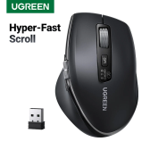Imagem da oferta UGREEN | Mouse Ergonômico Sem Fio para MacBook Tablet Laptops Computador PC Bluetooth 5.4 2.4G Hiper-Rápido 5000