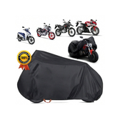 Imagem da oferta Capa Para Moto Protetora Forrada Impermeável Térmica Sol Chuva Poeira Anti-Risco Diversos Tamanhos Para Moto Scooter P
