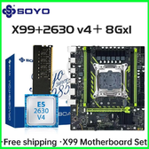Imagem da oferta Kit Placa-mãe Soyo X99 + Xeon E5 2630 V4