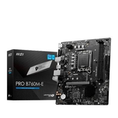 Imagem da oferta Placa-Mãe MSI Pro B760M-E Intel LGA 1700 M-ATX DDR4 Preto - PRO B760M-E DDR4