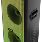Imagem da oferta WAAW by ALOK Caixa de Som INFINITE 1000 Bluetooth Tipo Torre Até 20h de Autonomia 3 Alto-Falantes TWS 1000W RMS