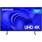 Imagem da oferta Smart TV Samsung 70" UHD 4K 2024 Processador Crystal 4K Gaming Hub AI - 70DU7700