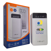 Imagem da oferta Carregador Portátil Power Bank 30000mah Super Rápido