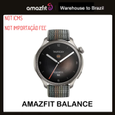Imagem da oferta Smartwatch Amazfit Balance 46mm 1.5" display amoled GPS +150 modos esportivos zepp os 3.0