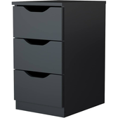 Imagem da oferta Gaveteiro Multiuso com 3 Gavetas Preto