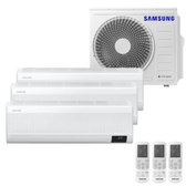 Imagem da oferta Ar Condicionado Multi Tri Split Samsung 24000BTUs 2x9000+1x12000 QF Inverter 220V