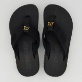 Imagem da oferta Chinelo Kenner Kivah Preto E Dourado