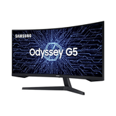 Imagem da oferta Monitor Gamer Curvo Samsung Odyssey 34 Ultra WQHD 165Hz 1ms tela ultrawide HDMI Display Port Freesync Premium pret