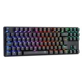 Imagem da oferta Teclado Mecanico Gamer T-Dagger Bora RGB Switch Outemu Red Anti-Ghosting ABNT2 Preto - T-TGK315-RD (PT-RED)