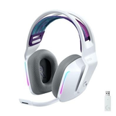 Imagem da oferta Headset Gamer Sem Fio Logitech G733 7.1 Dolby Surround RGB LIGHTSYNC Blue VOICE para PC e PlayStation Branco - 981-00088