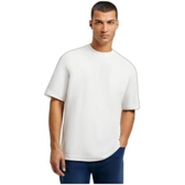 Imagem da oferta Camiseta Masculina Manga Curta Relaxed Super Cotton Off White M