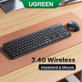 Imagem da oferta Ugreen Mouse e Teclado Sem Fio 2.4G 104 Teclas Côncavas Para MacBook Pro PC