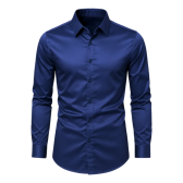 Imagem da oferta Camisa Social Masculina Slim Fit Premium Pronta Entrega