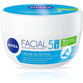 Imagem da oferta NIVEA Creme Facial Nutritivo 100g - Sua fórmula à base de água Karité e Vitaminas hidrata por 30h sem deixar a pele
