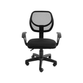 Imagem da oferta Cadeira de Escritório Diretor Giratória Preta - DIR-002 Otello