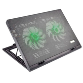 Imagem da oferta Cooler Para Notebook Warrior Power Gamer Led Verde - Ac267