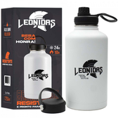 Imagem da oferta Garrafa Térmica Leonidas 1.750ml Quente ou Frio Metal Branco