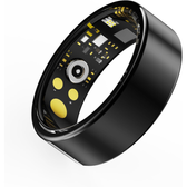 Imagem da oferta Anel Inteligente IP68 à Prova D'Água com Estojo de Carregamento - Monitor de Saúde 24h: Pressão Arterial Batimento C