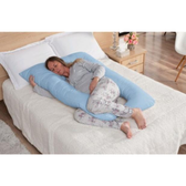 Imagem da oferta Travesseiro Gestante De Corpo Grávida 2 Peças + Fronha Com Zíper