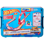 Imagem da oferta Pista de Brinquedo Hot Wheels Caixa Grande de Acrobacias Temática de Fogo com 16 peças e 1 carrinho Mattel