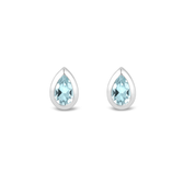 Imagem da oferta Brinco Life Skyline Prata Topázio Azul