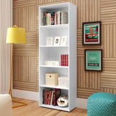 Imagem da oferta Estante Livreiro com 5 nichos MULTY cor Branco - Artely