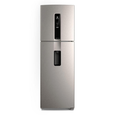 Imagem da oferta Geladeira Electrolux Frost Free Inverter 409L Água na Porta com AutoSense Duplex Inox Look (IW46S)