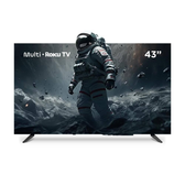 Imagem da oferta Multi Roku TV 43" Smart DLED Wi-fi 3 HDMI Compatível com Alexa e Google Home - TL056M