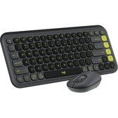 Imagem da oferta Combo Teclado e Mouse sem fio Logitech POP Icon com Teclas e Botões Personalizáveis Clique Silencioso Easy-Switch