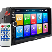 Imagem da oferta Dê uma olhada em Central Multimidia Mp5 2din Tela Espelhamento Bluetooth Usb Sd Controle Remoto H-tech HT-5023 por R$18