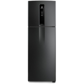 Imagem da oferta Geladeira Electrolux Frost Free Inverter 390L Efficient AutoSense Duplex Black Inox Look (IF43B) - 127V