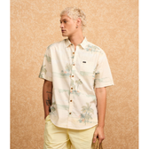 Imagem da oferta Camisa Relaxed em Algodão com Estampa de Tropical