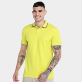Imagem da oferta Camisa Polo Colcci Frisos Masculina - Amarelo