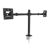 Imagem da oferta Suporte Articulado Para 2 Monitores Zinnia TMS 180, 17 Pol. a 32 Pol., Preto