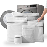 Imagem da oferta Sacos para Lavar Roupas Máquina de Lavar - Kit de 5 Sacos Duráveis para Roupas Delicadas | Proteção Total Contra Dan