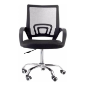Imagem da oferta Cadeira de Escritório Pctop Office Fit 1001 9050 Ergonômica Preta com Estofado de Mesh y Tecido