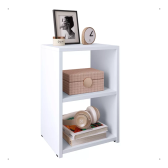 Imagem da oferta Mesa De Cabeceira Mudo Basic New Bide Quarto Cama Nicho Branco Beauty Móveis