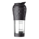 Imagem da oferta Cafeteira Pressca Portátil manual preta prensa francesa 350 mL