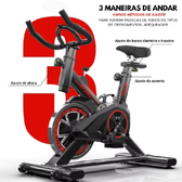 Imagem da oferta Bicicleta Bike Ergometrica Spinning Academia Fitness Profissional 120kg