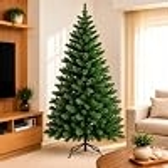 Imagem da oferta Árvore de Natal 1,80cm Pinheiro Verde Luxo 450 Galhos Cheia Pé de Ferro
