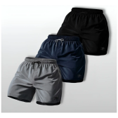 Imagem da oferta Kit 3 Shorts Bermuda Masculina Básico Mauricinho Tactel