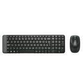 Imagem da oferta Combo Teclado e Mouse sem fio Logitech MK220 com Design Compacto Conexão USB Pilhas Inclusas e Layout ABNT2