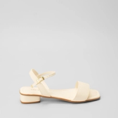 Imagem da oferta Sandália Penélope Salto Bloco Fivela Off White